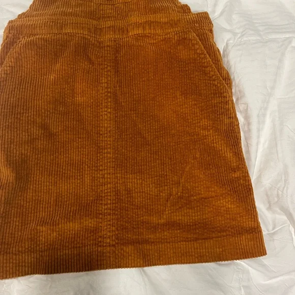 Madewell Corduroy Overall Dress - Picture 7 of 14
